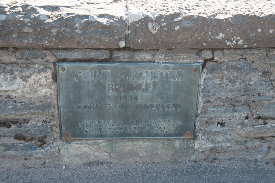 Road Bridge Carrying A82 over River Oich, Fort Augustus